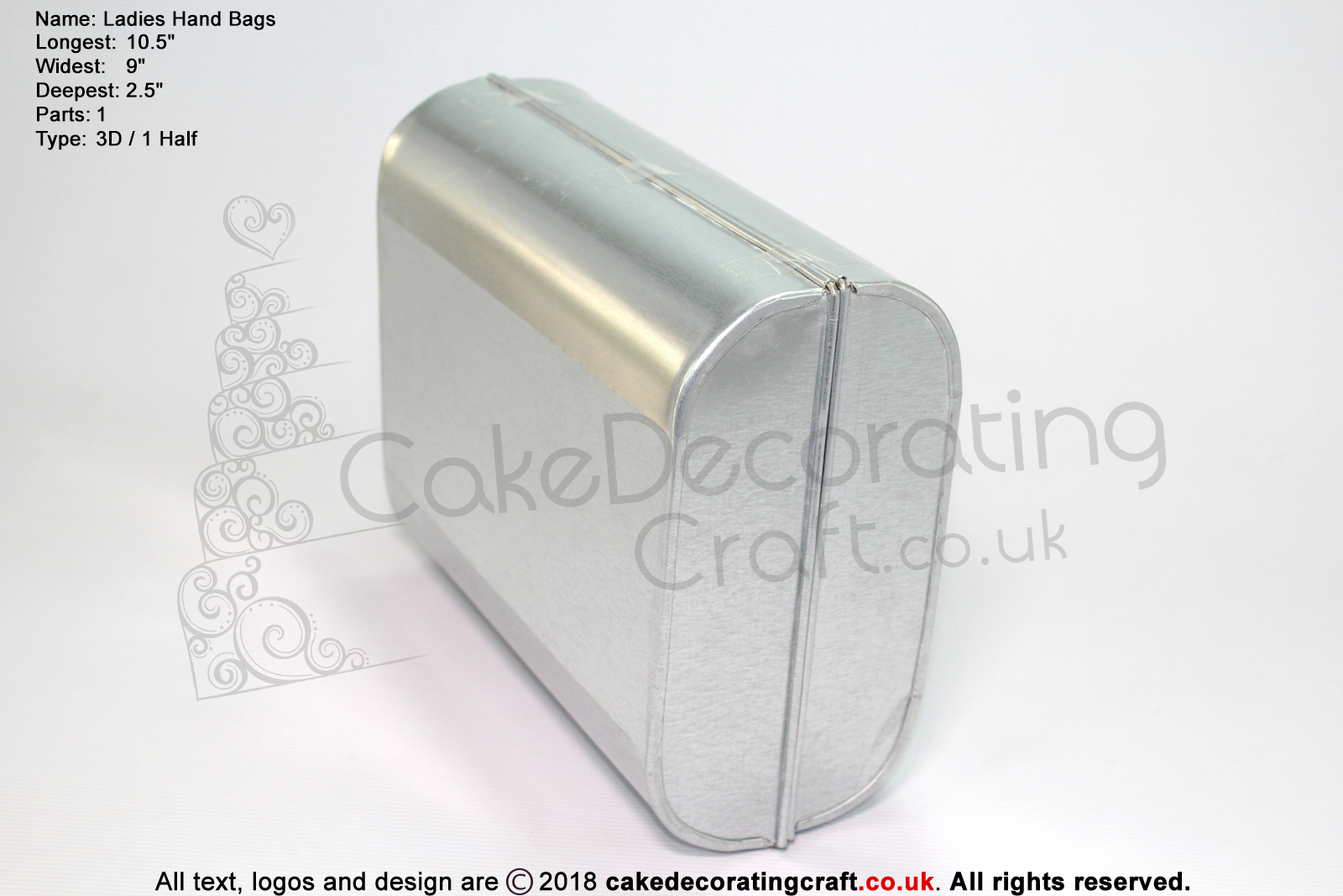Ladies Hand Bag LHB 15/25 | Novelty Shape | Cake Baking Tins and Pans